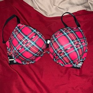 Pink Pushup Bra